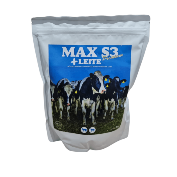 Max S3 Premium + Leite - Núcleo Mineral Bovinos De Leite