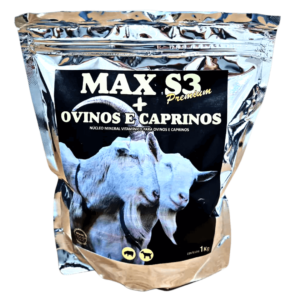 Max S3 Premium Ovinos E Caprinos - Núcleo Mineral 1kg